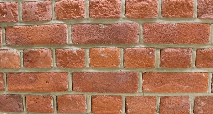 English bond brickwork in Winchester Hampshire